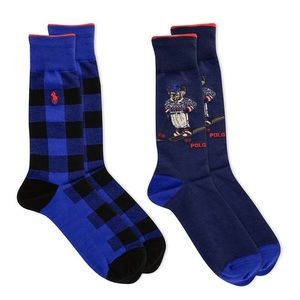 Mens polo Ralph Lauren bear socks
